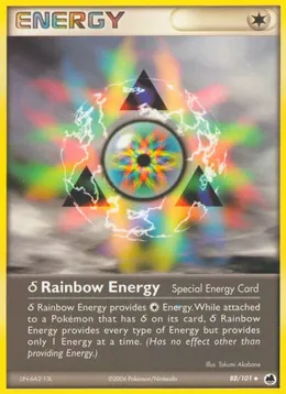 δ Regenbogen-Energie