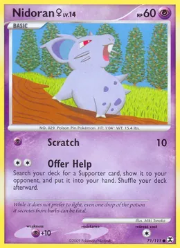 Nidoran w